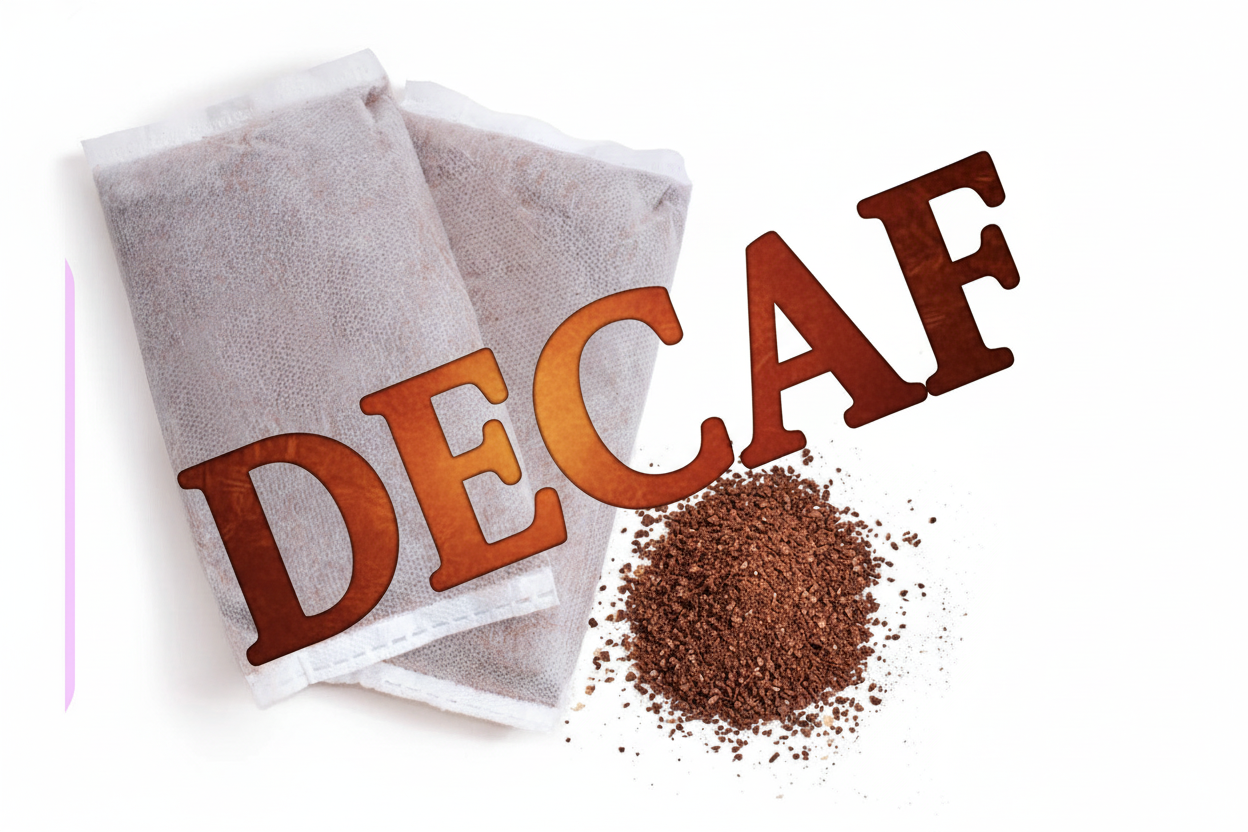 Decaf Cold Brew with DECAF slant overlay
